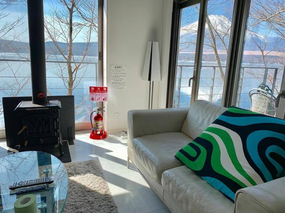 Away From Noise,View Fuji Mt In The Designer House Villa Yamanakako Eksteriør bilde